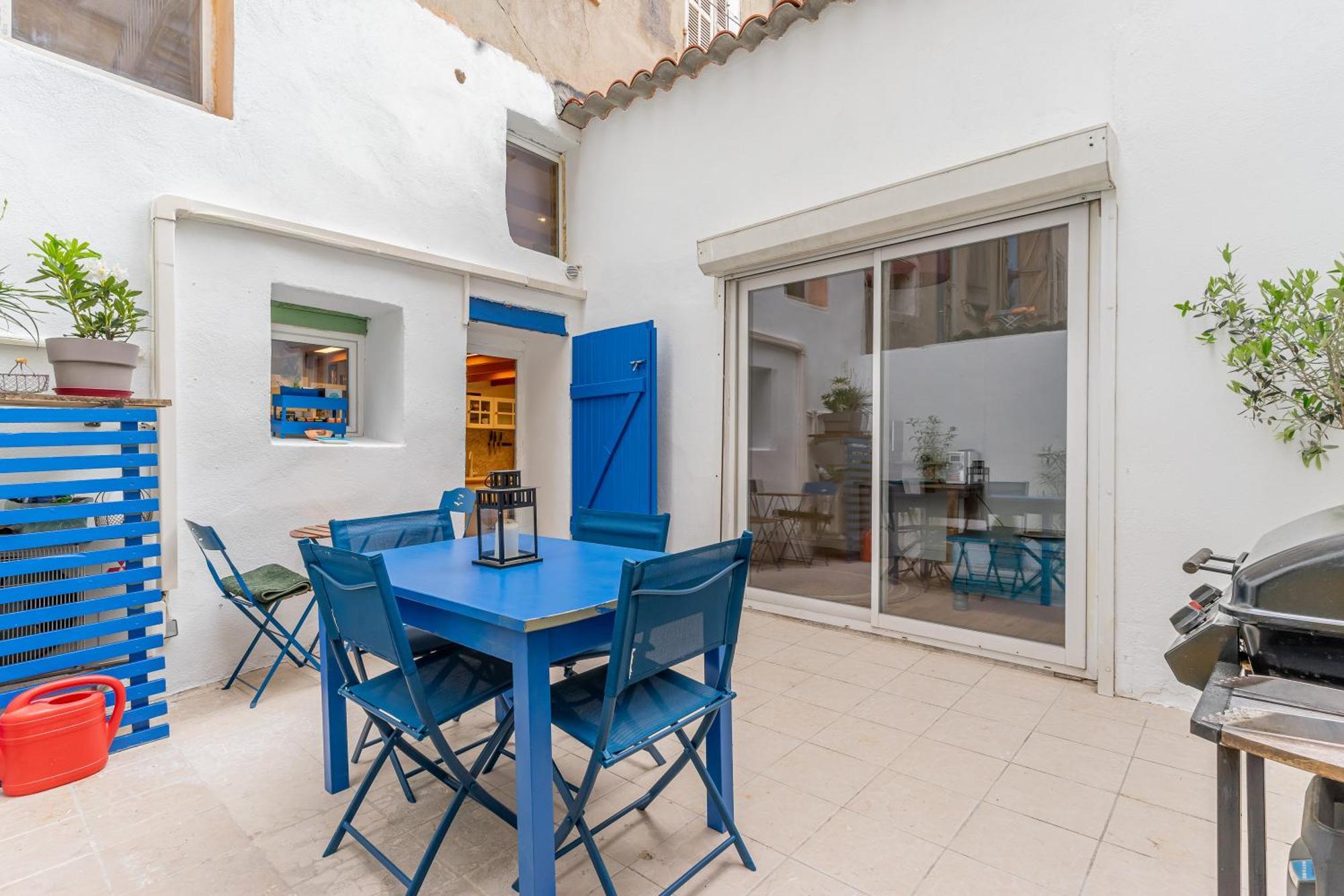 Apartamento Duplex 4 Pers. Centre Avec Cour Privee Ensoleillee Marsella Exterior foto